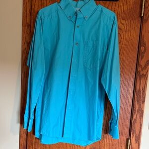 Ariat Men's Vibrant Blue Casual Button-Down Shirt
